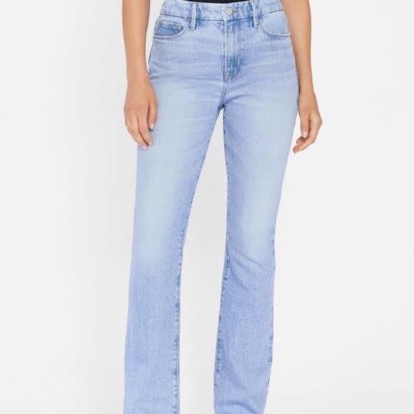 Frame Denim Denim - Frame denim Le mini boot light wash jeans